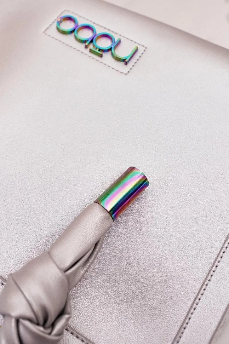 Torebki Nobo|Torebki Klasyczne>Nobo Damska Torba Shopper NBAG-K1090 Srebrna