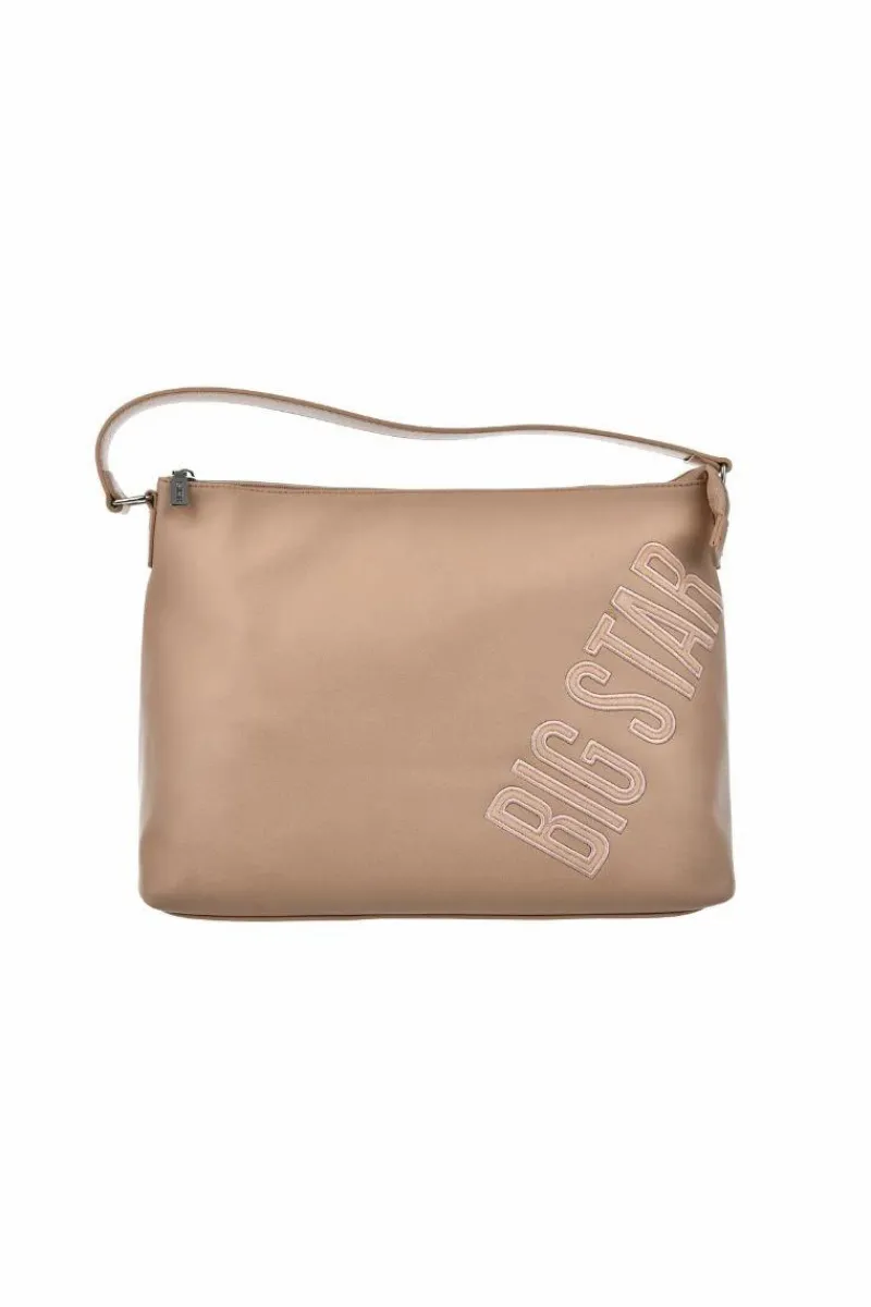 Torby Sportowe|Torebki Klasyczne>Big Star Shoes Damska Torebka Big Star NN574116 Beżowa Beżowy