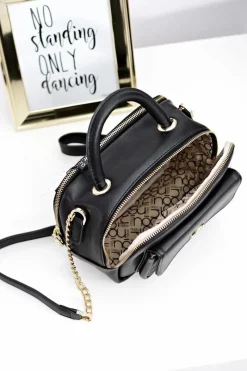 Clearance Damska Torebka Czarna Kuferkowa Torebki Klasyczne