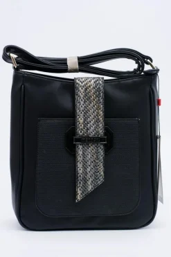 Torebki Monnari|Listonoszki>Monnari Damska Torebka Czarna Listonoszka