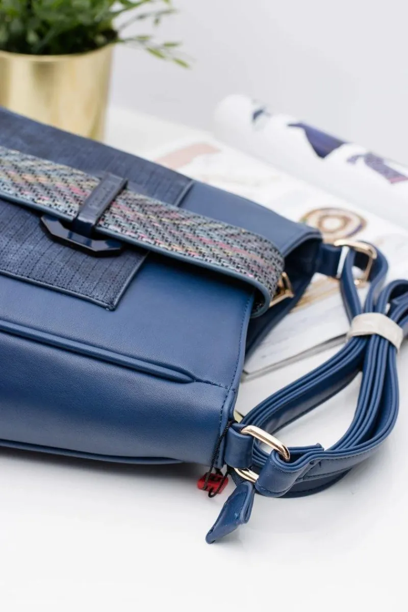 Damska Torebka Granatowa Listonoszka Torebki Monnari|Listonoszki