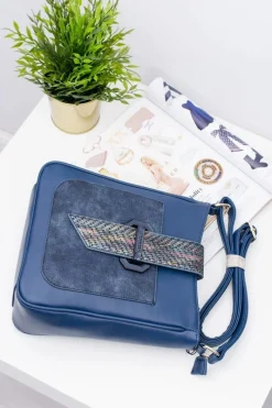 Damska Torebka Granatowa Listonoszka Torebki Monnari|Listonoszki