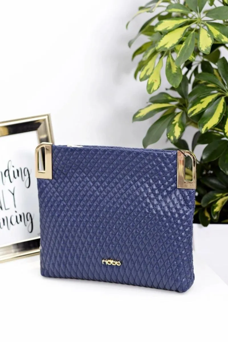 Clearance Damska Torebka Granatowa Pikowana Listonoszka Torebki Nobo|Listonoszki