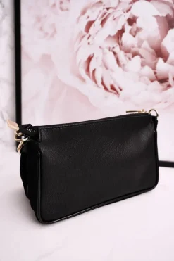 Listonoszki|Kopertówki></noscript>Boto Damska Torebka Kopertówka Z Portmonetką LAURA BIAGGI Czarna