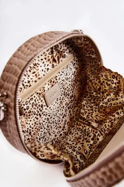 Online Damska Torebka Kuferek ZNJ026 Beżowa Torebki Kuferki|Torebki Klasyczne