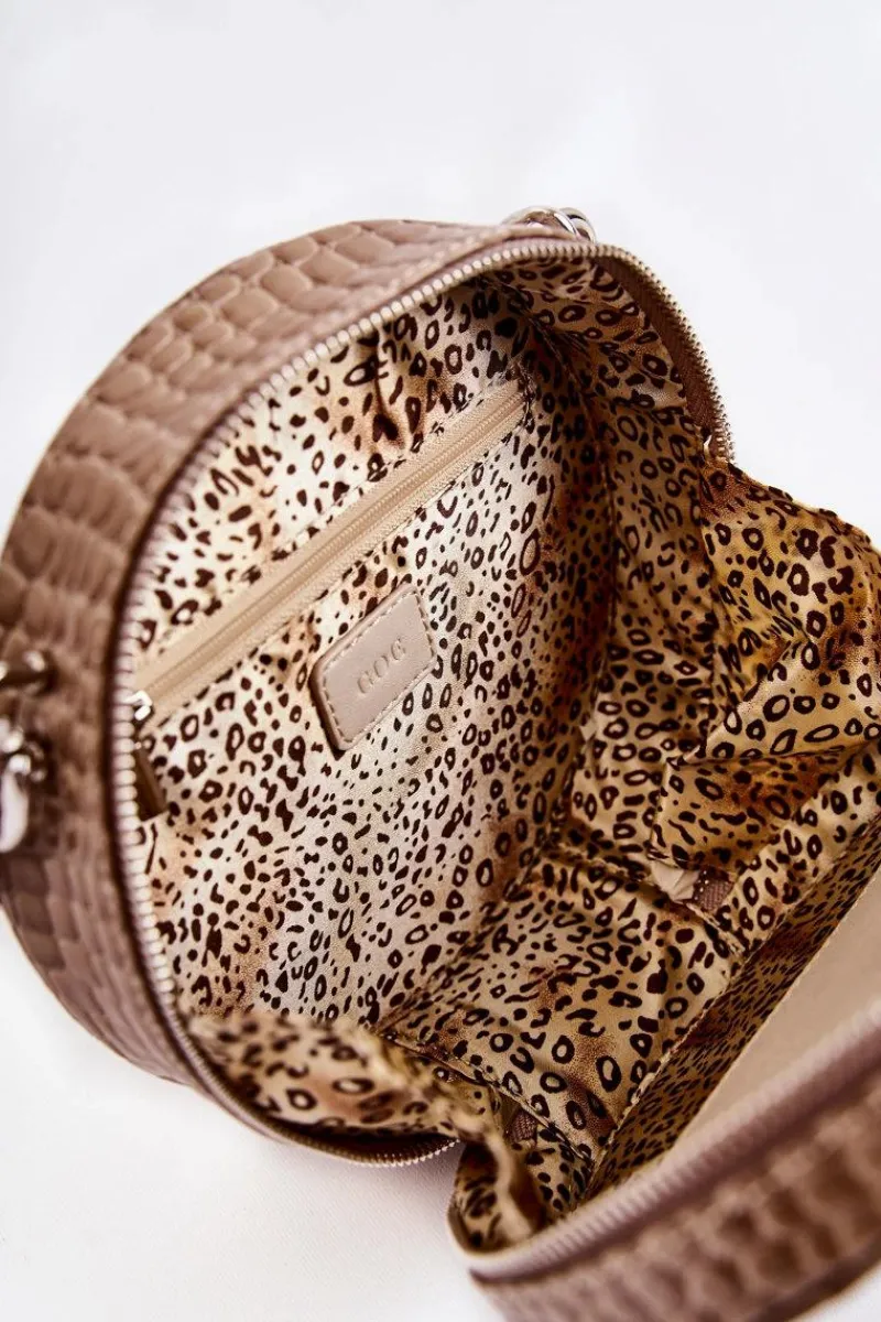 Online Damska Torebka Kuferek ZNJ026 Beżowa Torebki Kuferki|Torebki Klasyczne