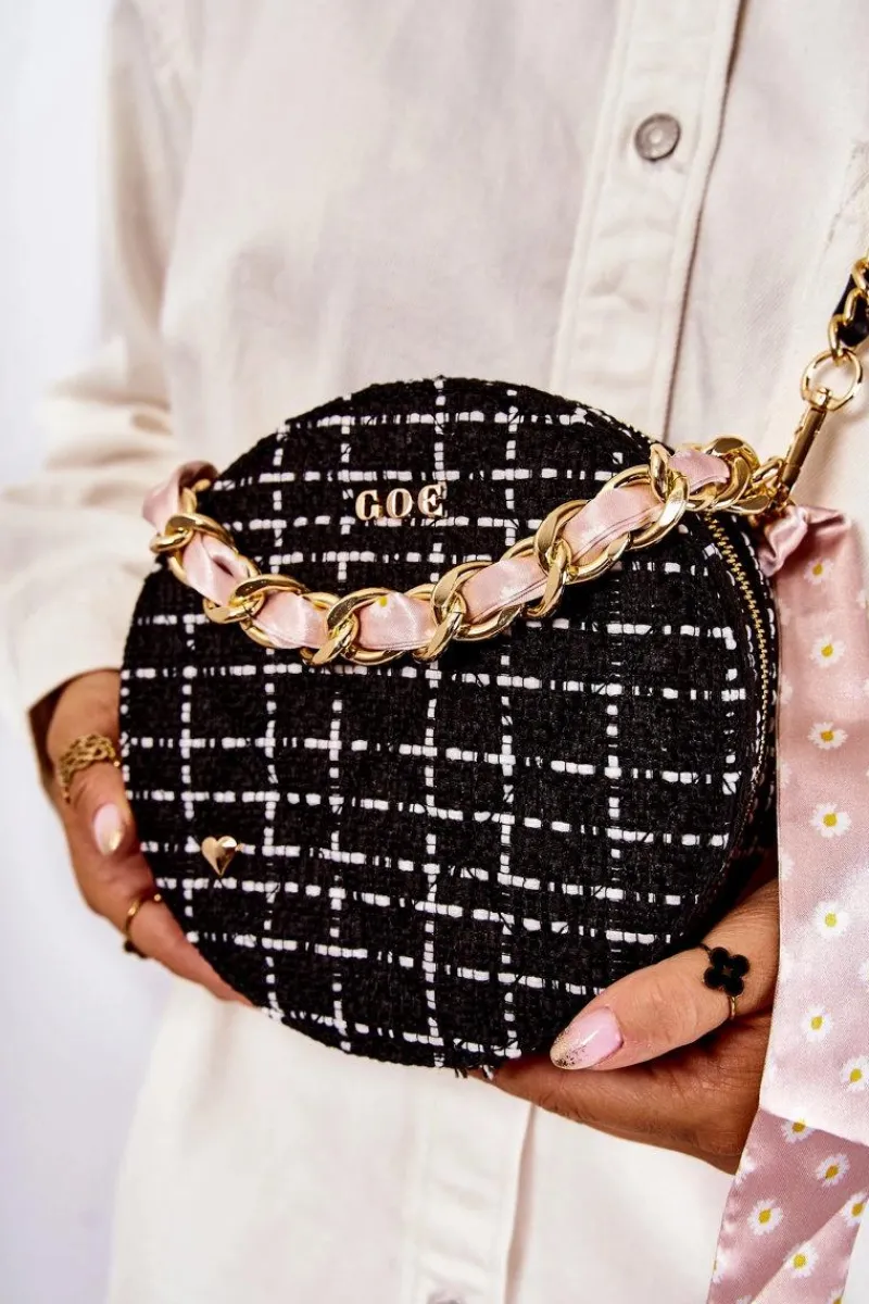 Online Damska Torebka Kuferek ZNJ024 Czarna Torebki Kuferki|Torebki Klasyczne