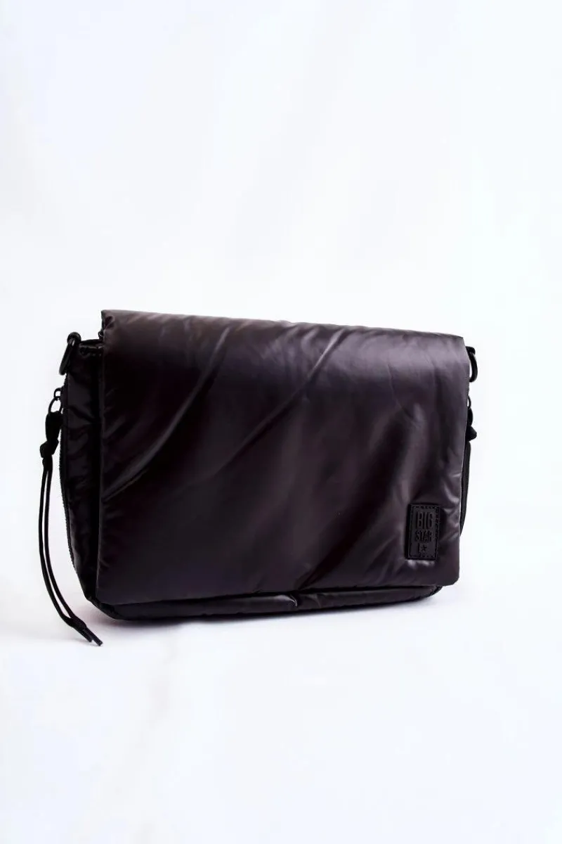 Torby Sportowe|Torebki Klasyczne>Big Star Shoes Damska Torebka Listonoszka Big Star KK574015 Czarna