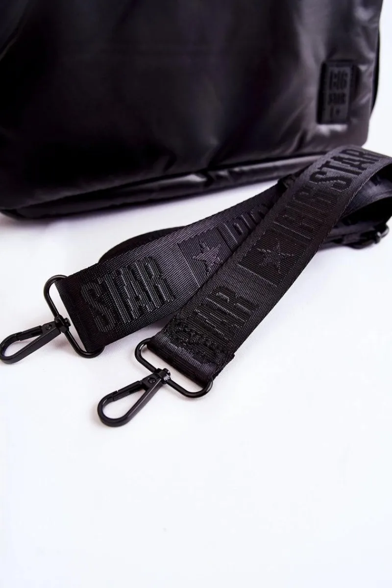 Torby Sportowe|Torebki Klasyczne>Big Star Shoes Damska Torebka Listonoszka Big Star KK574015 Czarna