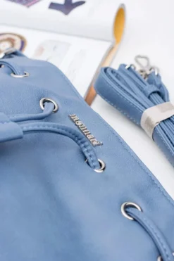 Outlet Damska Torebka Niebieski Worek Torebki Monnari|Torebki Klasyczne