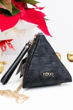 Torebki Nobo></noscript>Nobo Damska Torebka Piramidka Czarna