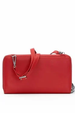 Listonoszki|Kopertówki></noscript>Big Star Shoes Damska Torebka Portfel 2w1 BIG STAR GG674008 Czerwona
