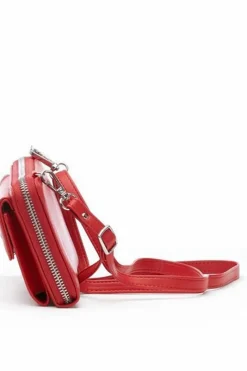 Listonoszki|Kopertówki></noscript>Big Star Shoes Damska Torebka Portfel 2w1 BIG STAR GG674008 Czerwona