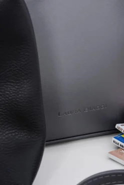 Damska Torebka Shopper Szara + Kosmetyczka Torebki Klasyczne