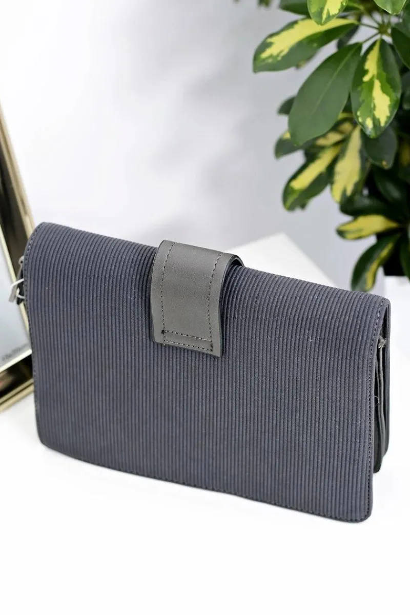 Listonoszki>Boto Damska Torebka Szara Listonoszka