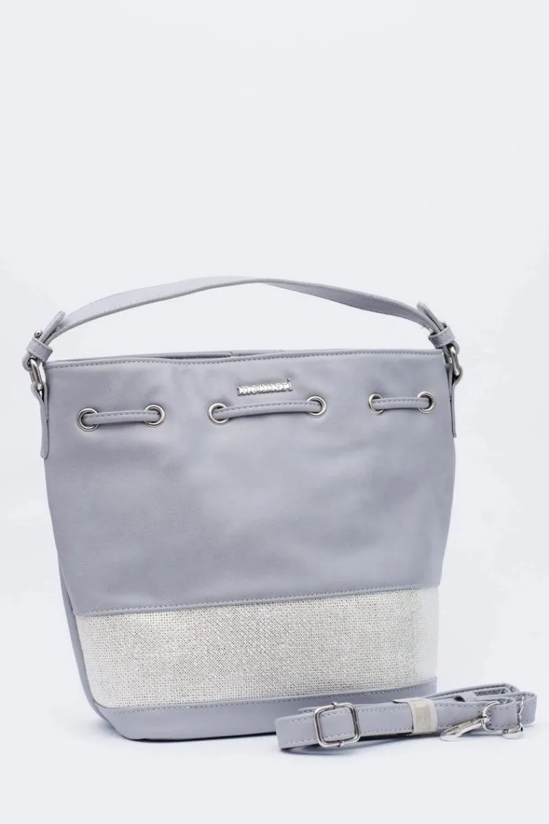 Best Monnari Damska Torebka Szara Worek