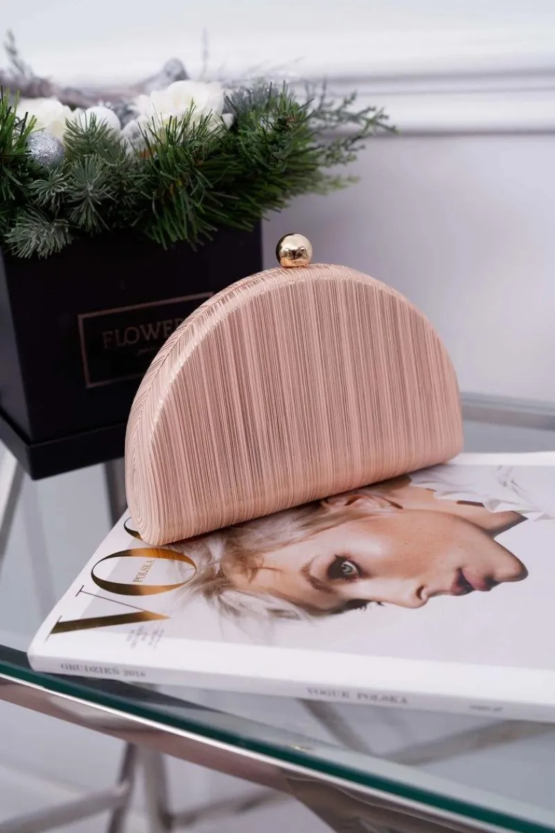 Kopertówki>Boto Damska Torebka Wieczorowa Różowe Złoto