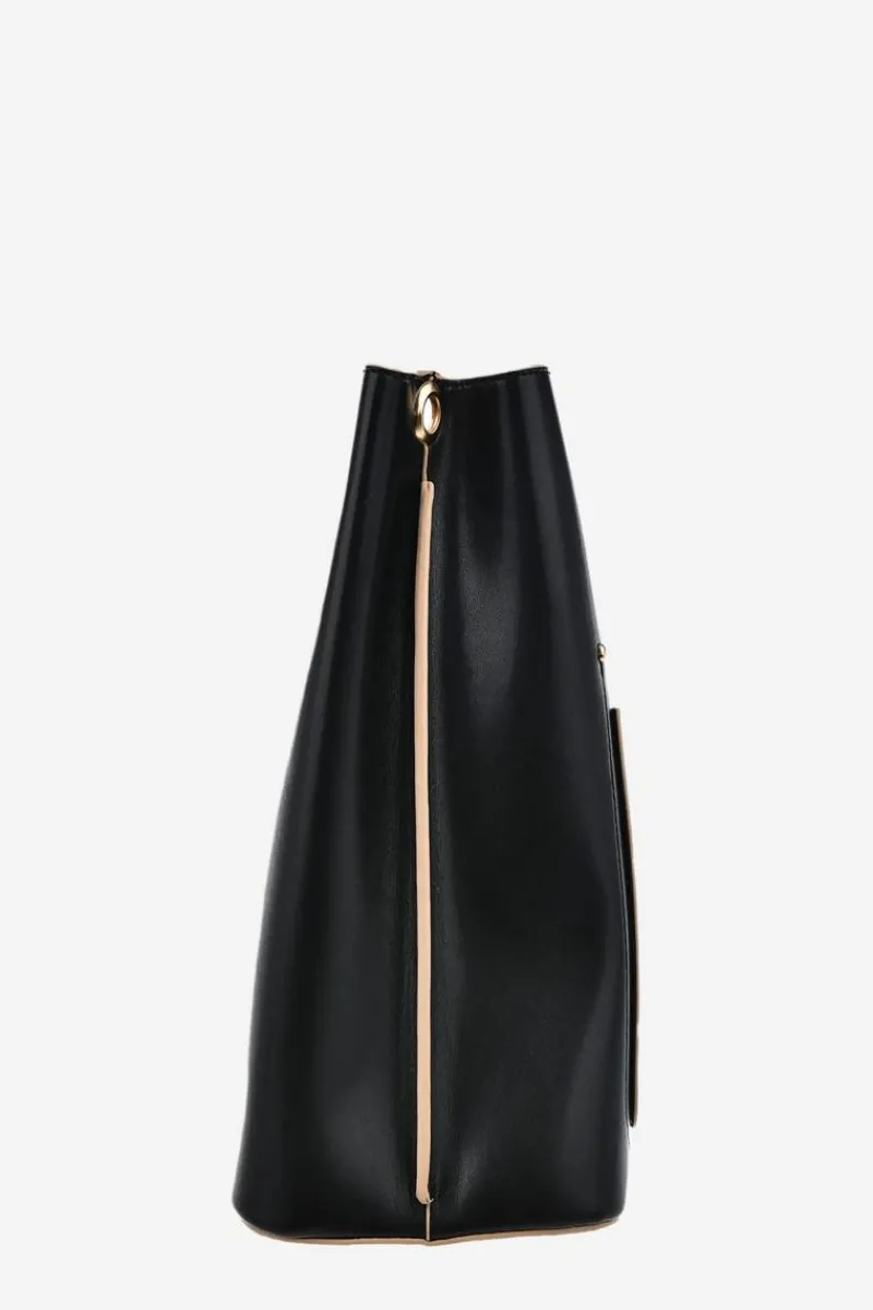 Torebki Klasyczne>Big Star Shoes Damska Torebka Z Eko Skóry Big Star OO574138 Czarna