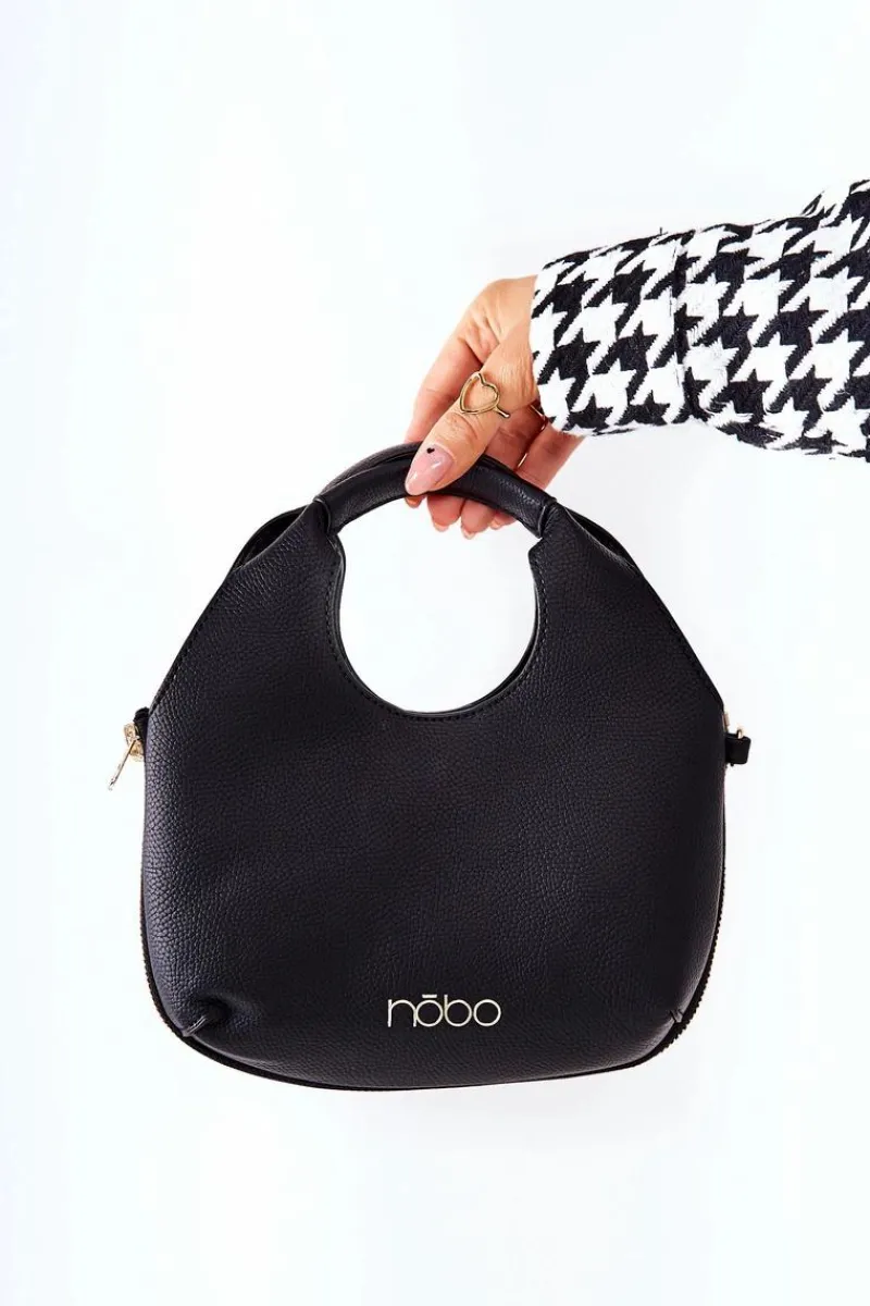 Outlet Damska Torebka Z Paskiem L2990 Czarna Torebki Nobo|Torebki Kuferki