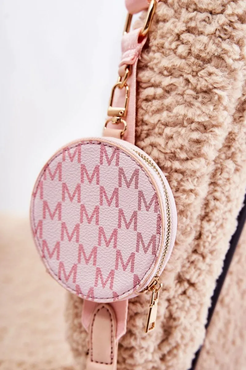 Hot Damska Torebka Z Portmonetką 3w1 Różowa Bormea Torebki Klasyczne|Listonoszki