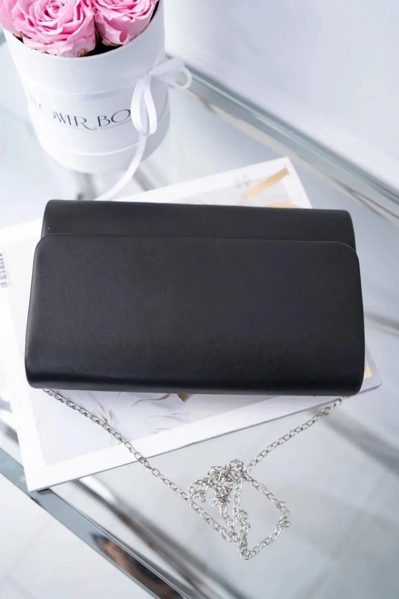 Kopertówki>Boto Damska Wieczorowa Torebka Czarna Kopertówka