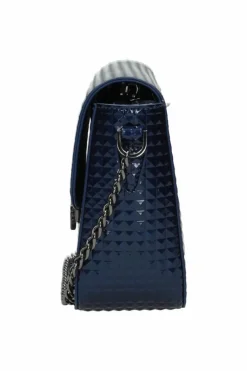 New Damska Wieczorowa Torebka NBAG-FF0040-C013 Granatowa Torebki Nobo