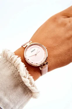 Clearance Ernest Damski Analogowy Zegarek Nude