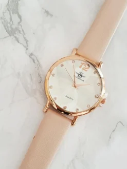 Hot Damski Beżowy Zegarek Morento Zegarki