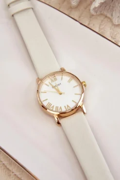 Sale Ernest Damski Biały Zegarek E97316