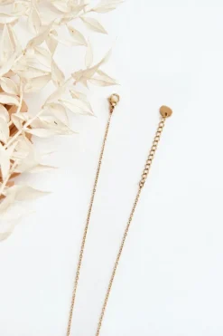 Naszyjniki>Glam Chic Damski Delikatny Łańcuszek Z Motywem Twarzy Złoty