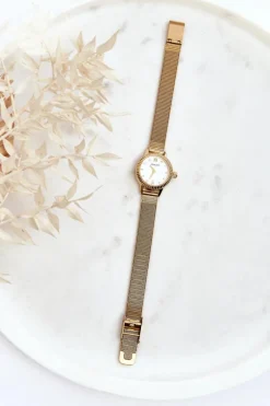 Discount Ernest Damski Delikatny Zegarek Na Bransolecie E97351