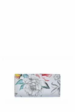 Portfele>Big Star Shoes Damski Duży Portfel Kwiaty Big Star JJ674017 Biały