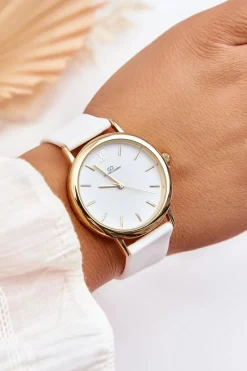 Zegarki>Giorgio&Dario Damski Gumowy Zegarek Biały