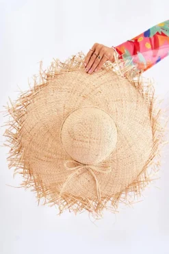 Best Boto Damski Kapelusz Słomkowy Beżowy Majla