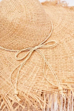 Best Boto Damski Kapelusz Słomkowy Beżowy Majla