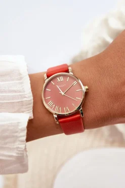 Online Ernest Damski Koralowy Zegarek E97316