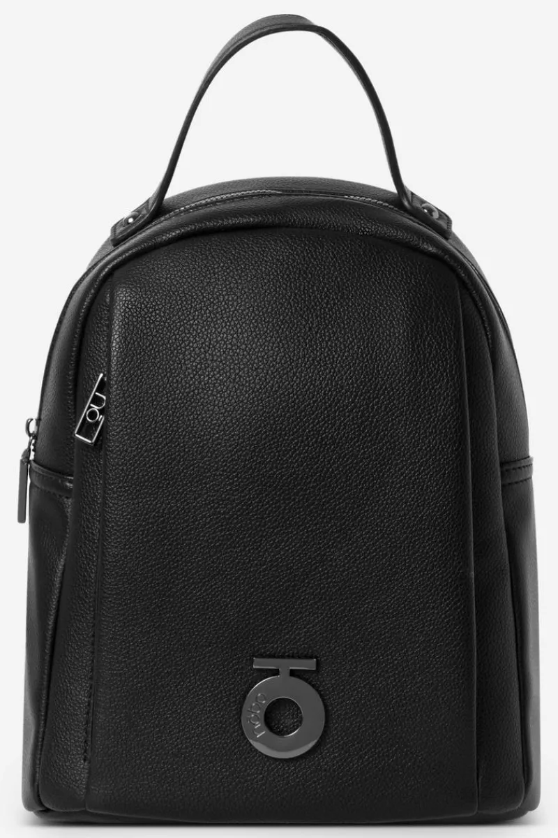 Plecaki|Torebki Nobo>Nobo Damski Mały Plecak Z Eko Skóry BAGP230-K020 Czarny