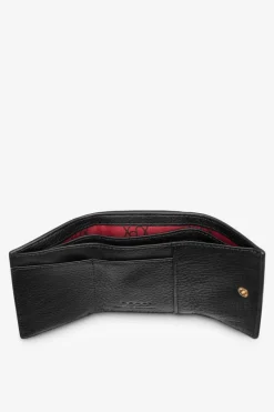 Discount Nobo Damski Mały Portfel Ze Skóry Naturalnej Zwierzęcy Wzór NPUR-LR0111-C020 Czarny