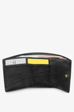 Discount Nobo Damski Mały Portfel Ze Skóry Naturalnej Zwierzęcy Wzór NPUR-LR0111-C020 Czarny