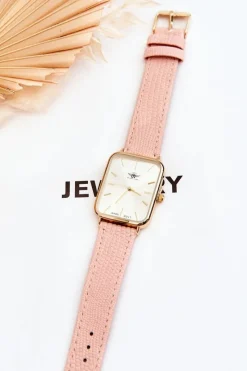 Zegarki>Michael John Damski Modny Zegarek Różowy