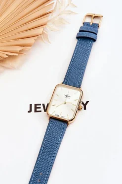 Outlet Damski Modny Zegarek Niebieski Zegarki