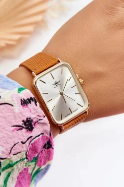 Discount Michael John Damski Modny Zegarek Camel