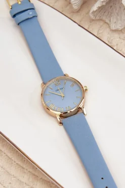 Sale Damski Niebieski Zegarek E97316 Zegarki