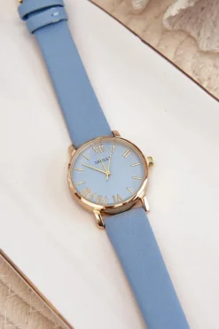 Sale Damski Niebieski Zegarek E97316 Zegarki