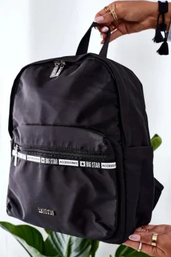 Best Big Star Shoes Damski Plecak Big Star II574042 Czarny