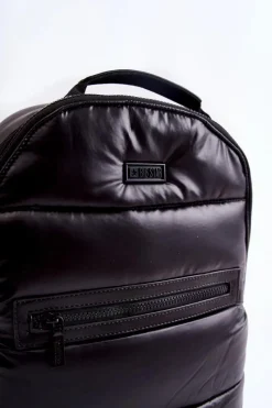 Outlet Damski Plecak Big Star KK574030 Czarny Plecaki