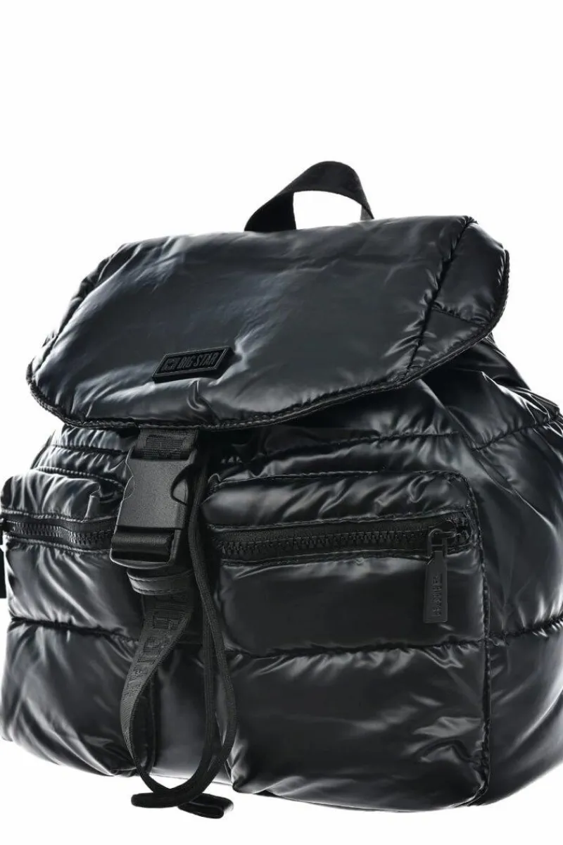 New Big Star Shoes Damski Plecak Big Star MM574006 Czarny