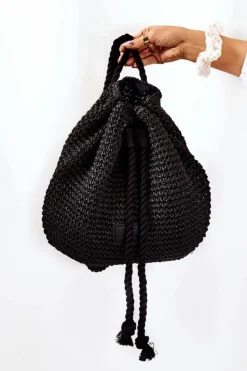 Plecaki>Big Star Shoes Damski Plecak Worek Big Star JJ574106 Czarny