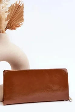 Online Damski Portfel Brązowy Tiborlena Portfele