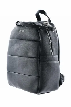 Plecaki>Big Star Shoes Damski Skórzany Plecak Big Star LL574016 Czarny